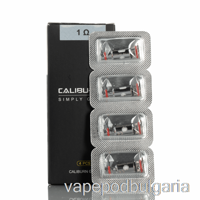 Vape 10000 Дръпки Uwell Caliburn G Replacement Coils 1.0ohm Mtl Coils